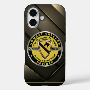 Funda iPhone 16 1.ᵉʳ Veterano Retirado de la División de Caballerí