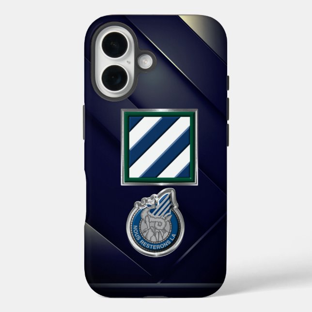 Funda iPhone 16 3ra División de Infantería  (Reverso )