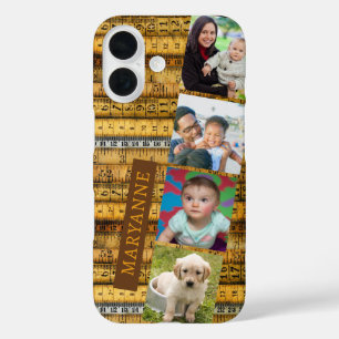 Funda iPhone 16 4 fotos de los gobernantes únicos de la vieja escu