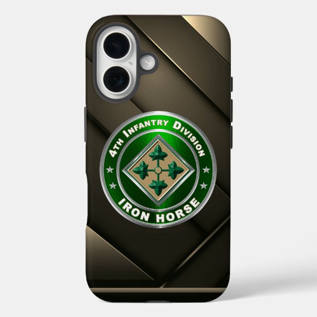 Funda iPhone 16 4ta División de Infantería  (Reverso )