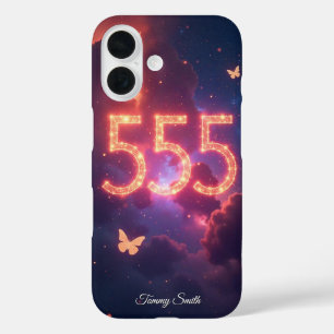 Funda iPhone 16 555 Manifestación del número de ángel - Cambio de