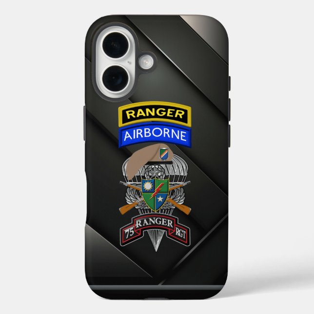 Funda iPhone 16 75.º Regimiento de Peregrinos (Reverso )
