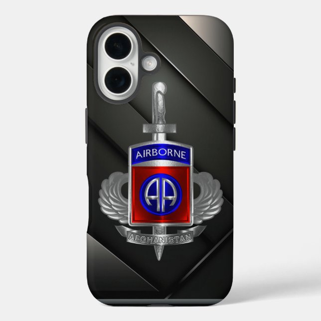 Funda iPhone 16 82ª División Aérea de Afganistán (Reverso )