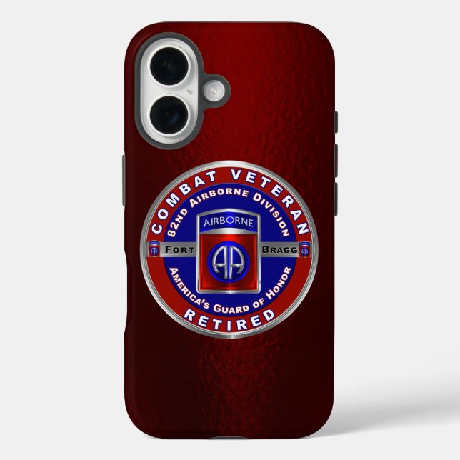 Funda iPhone 16 82.ª División Aerotransportada  (Reverso )