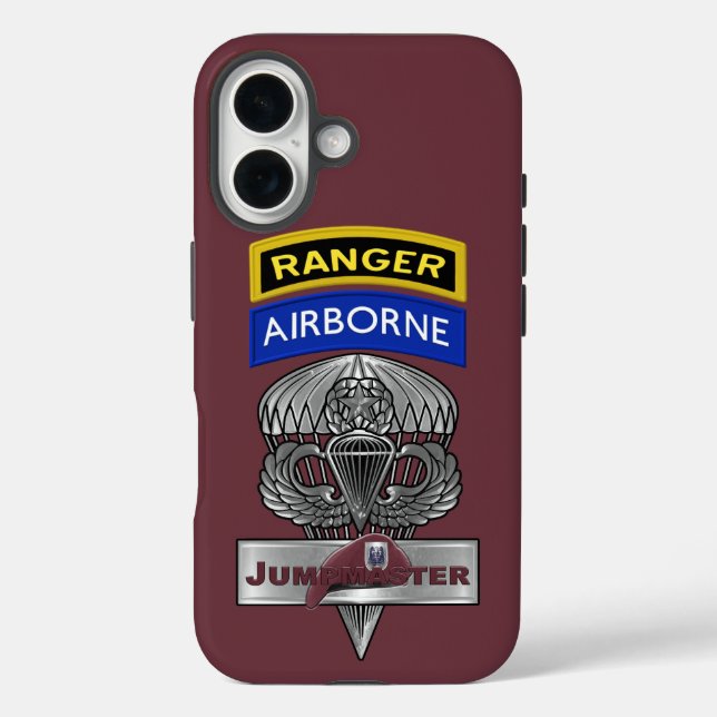 Funda iPhone 16 82.ª División Aerotransportada  (Reverso )