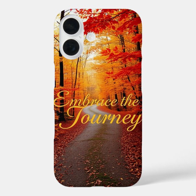 Funda iPhone 16 Abordar el viaje (Reverso )