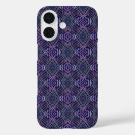 Funda iPhone 16 Abstract Pattern Art Of Watercolor Brushstrokes