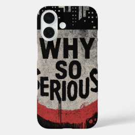 Funda iPhone 16 Abstract Urban Grin Art