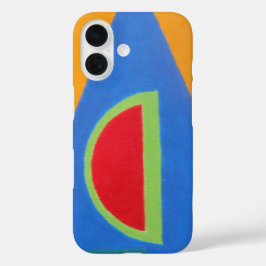Funda iPhone 16 Abstract Watermelon Splash Phone Case