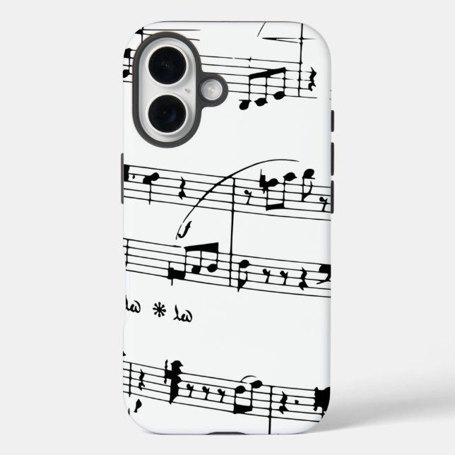 Funda iPhone 16 abuso fondo monocromo mis bits (Reverso )