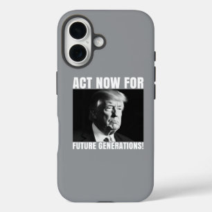 Funda iPhone 16 Actuar ahora para las generaciones futuras - Conci