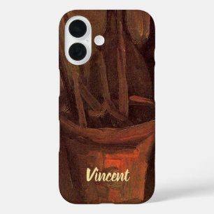 Funda iPhone 16 Acuarela Pinceles en una Maceta por Vincent van Go