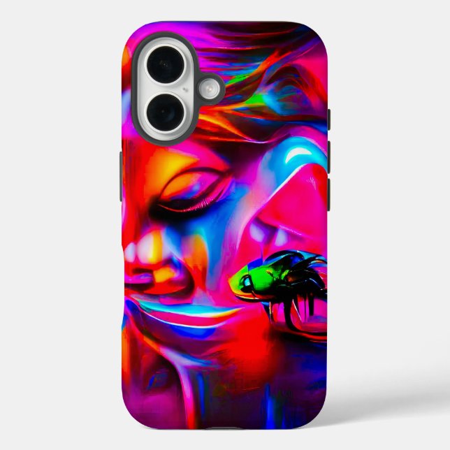 Funda iPhone 16 Acusticofobia 2 (Reverso )