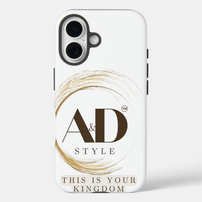 Funda iPhone 16 "AD Style – This Is Your Kingdom" Premium Design (Reverso )