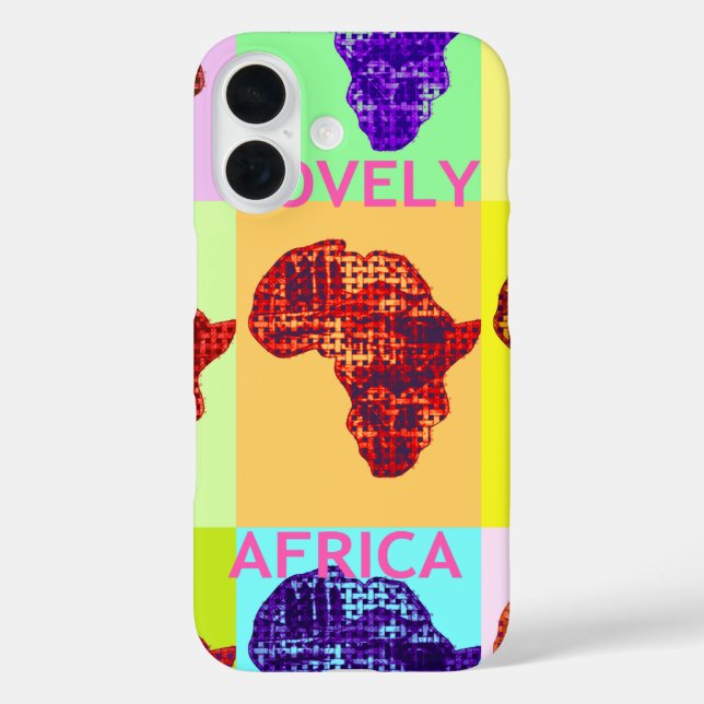 FUNDA iPhone 16 ÁFRICA AMABLE (Reverso )