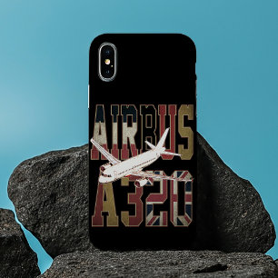 Funda iPhone 16 Airbus a320 Jetliner. Banderas europeas antiguas