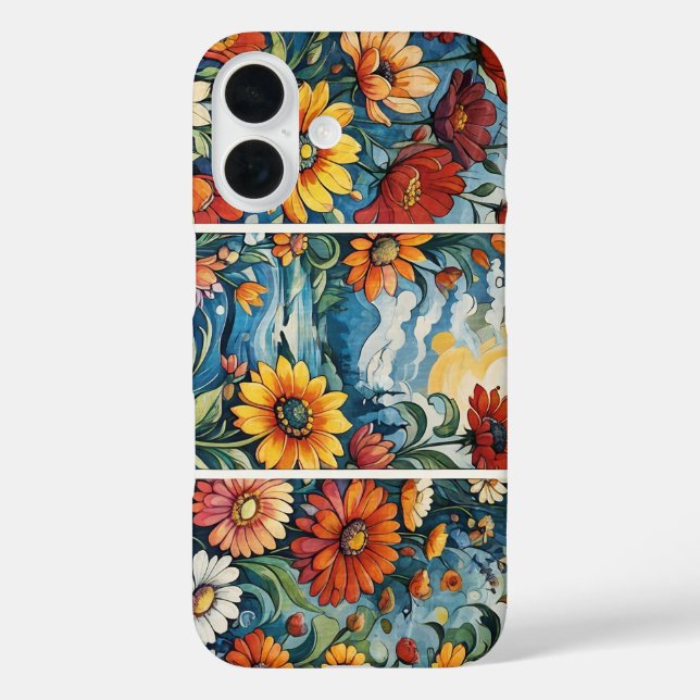 Funda iPhone 16 Aire de montaña (Reverso )