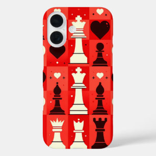 Funda iPhone 16 Ajedrez