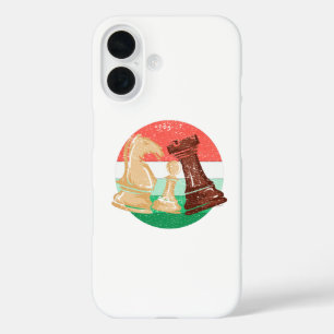 Funda iPhone 16 Ajedrez - Regalo del jugador de ajedrez de piezas 