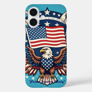 Funda iPhone 16 "Alas de la Libertad"