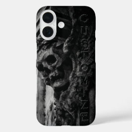 Funda iPhone 16 Alas de Piedra Skull