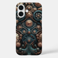 Alas mecánicas y engranajes florales