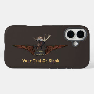 Funda iPhone 16 Alas piloto de Moose Bush volador