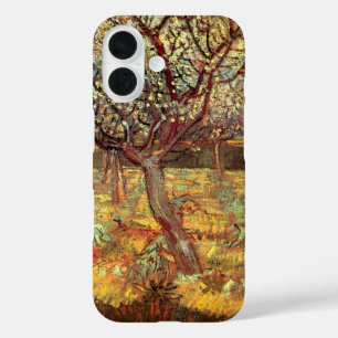 Funda iPhone 16 Albaricoqueros en flor por Vincent van Gogh