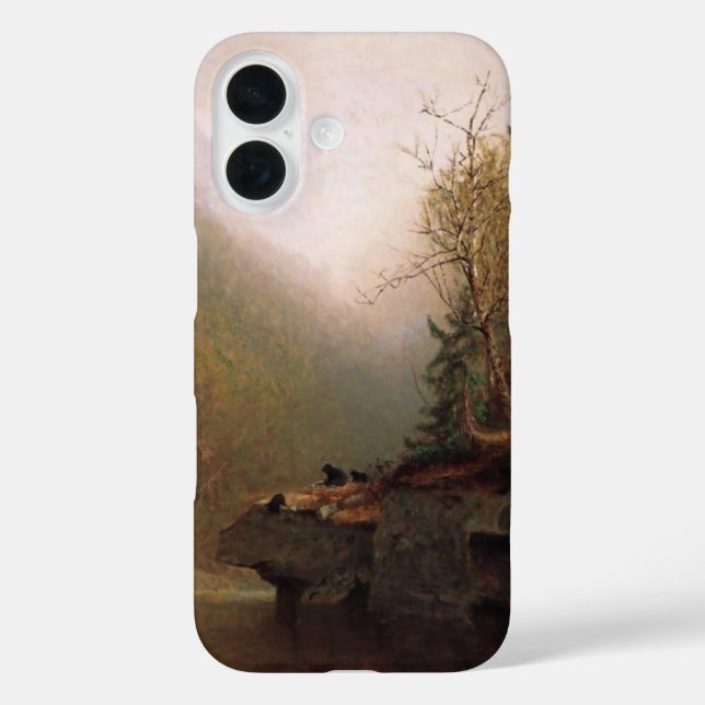 Funda iPhone 16 Alexander Helwig Wyant - Tres osos (Reverso )