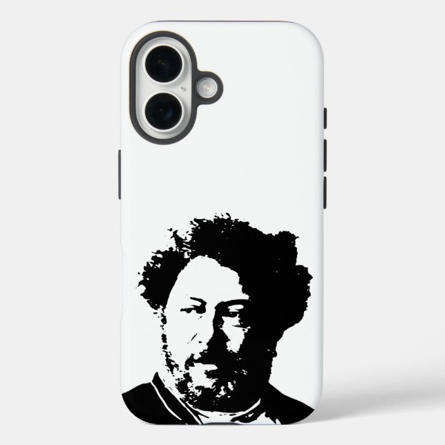 Funda iPhone 16 Alexandre Dumas (Reverso )
