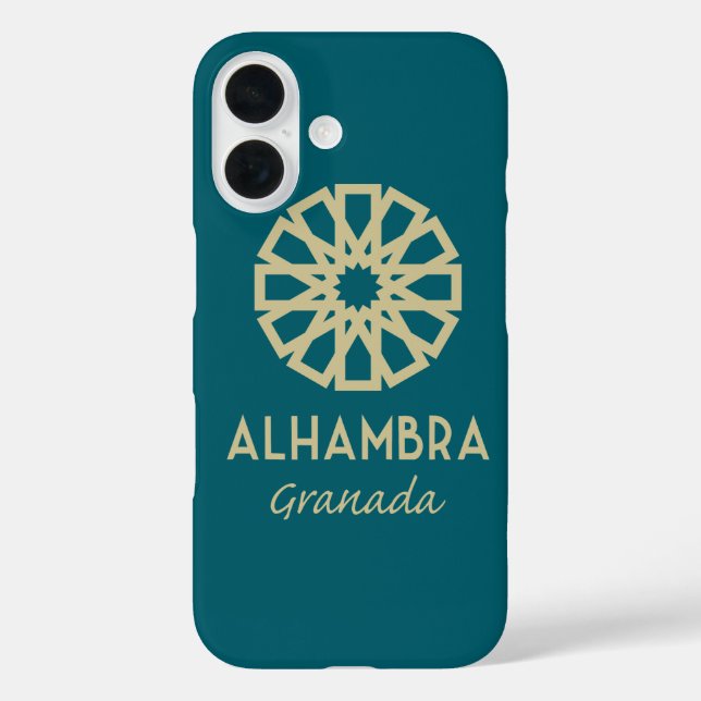 Funda iPhone 16 Alhambra Granada 1 (Reverso )