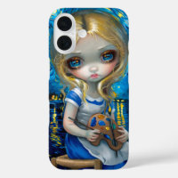 Alicia en un Nocturne Van Gogh