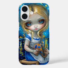 Funda iPhone 16 Alicia en un Nocturne Van Gogh