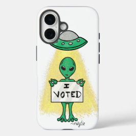 Funda iPhone 16 Alienígena - Voté