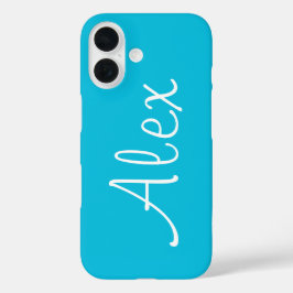 Funda iPhone 16 Allure Aqua