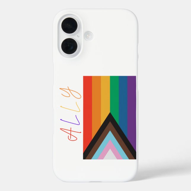 Funda iPhone 16 Ally and Rainbows (Reverso )
