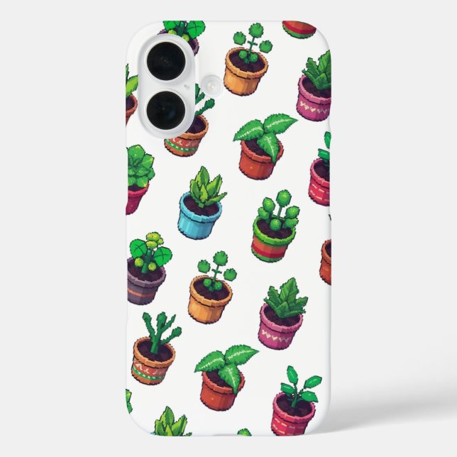 Funda iPhone 16 Amante de las Plantas  (Reverso )
