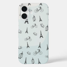 Funda iPhone 16 Amante de París