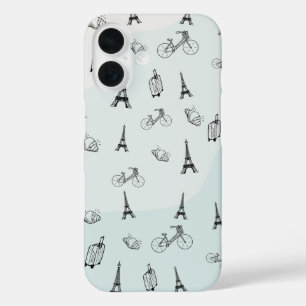 Funda iPhone 16 Amante de París