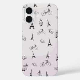 Funda iPhone 16 Amante de París