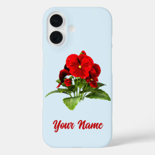 Funda iPhone 16 Amante de Pensamientos Floral Personalizado