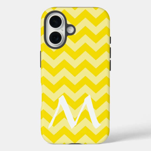 Funda iPhone 16 Amarillo dorado de los estados de ánimo marroquíes (Reverso )