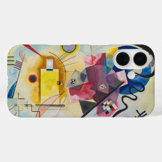 Funda iPhone 16 Amarillo, Rojo, Azul por Wassily Kandinsky
