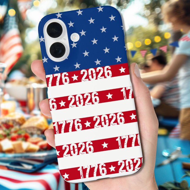 Funda iPhone 16 America's 250th Stars And Stripes1776-2026 (Subido por el creador)