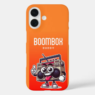Funda iPhone 16 Amigo de la Radiocasete