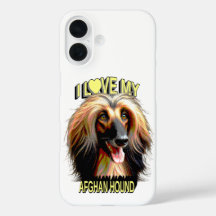 Amo a mi galgo afgano – Diseño elegante para amant