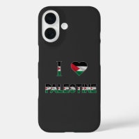 Amo la bandera del corazón de Palestina Unidad Lib