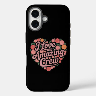 Funda iPhone 16 Amo Mi Increíble Equipo - Liderazgo Perfecto