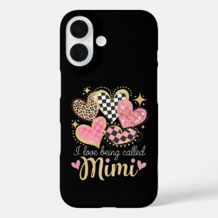 Funda iPhone 16 Amo ser llamada Mimi Abuela Mamá Día de la Madre