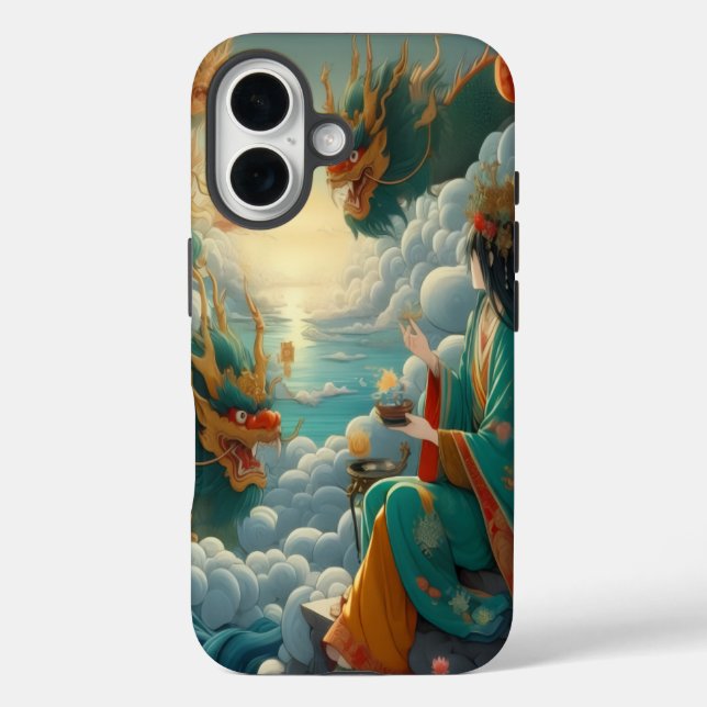 Funda iPhone 16 Among the Clouds  (Reverso )